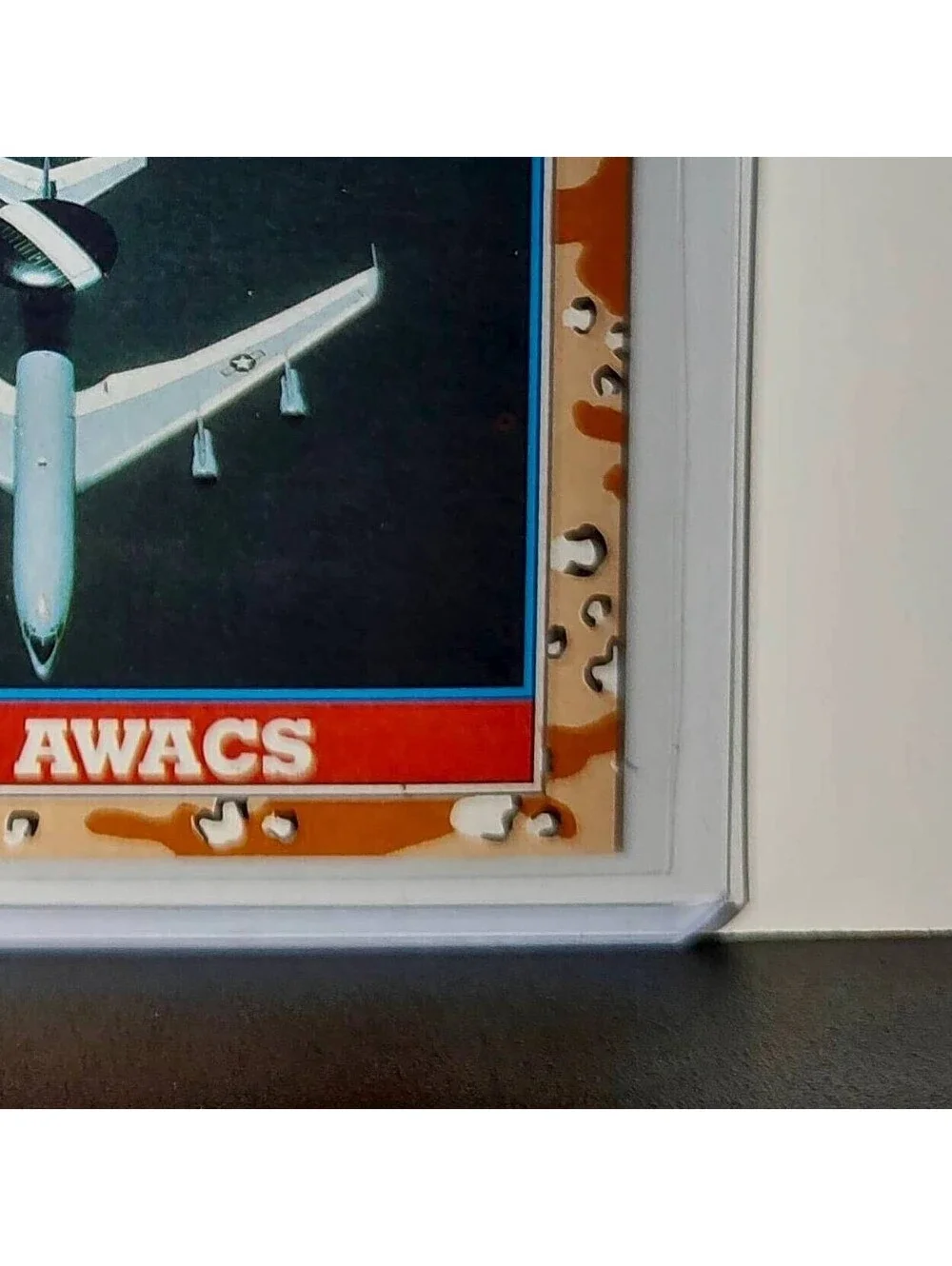 E-3 AWACS 1991 Topps Desert Storm #139 Card